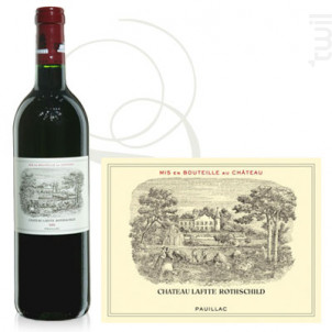 Château Lafite Rothschild - Domaines Barons de Rothschild - Château Lafite Rothschild - 2012 - Rouge