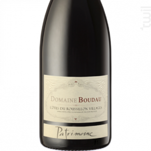 Patrimoine - Domaine BOUDAU - 2019 - Rouge