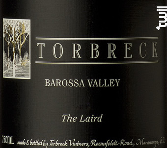 The laird - shiraz - TORBRECK - 2018 - Rouge