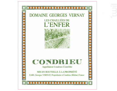 Les Chaillées De L' Enfer - Domaine Georges Vernay - 2022 - Blanc