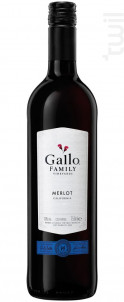 Merlot - Gallo Family Vineyards - No vintage - Rouge