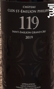 Cuvée 120 - Château Clos Saint-Emilion Philippe - 2019 - Rouge