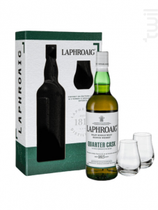 Whisky Laphroaig Quarter Cask Scotch Coffret 2 Verres - Laphroaig - No vintage - 