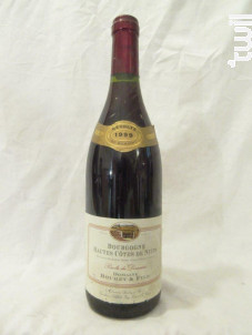 Bourgogne Hautes Côtes de Nuits - Domaine Bouhey - 1999 - Rouge