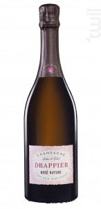Brut Nature Rosé - Champagne Drappier - No vintage - Effervescent
