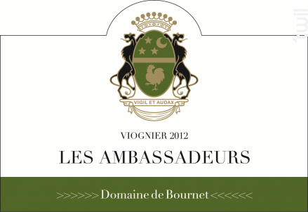 Les Ambassadeurs - Domaine de Bournet  IGP Ardèche - 2012 - Blanc