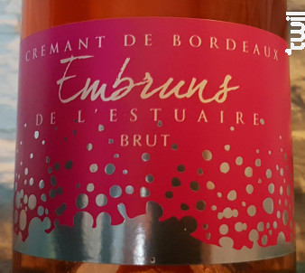 Embruns de l'Estuaire Rosé - Château La Botte - No vintage - Effervescent