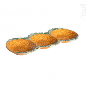 Plat Apéritif 42x20 Cm Ananas - table passion -  - 