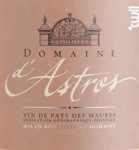 Domaine d'Astros - Château d'Astros - 2016 - Rosé