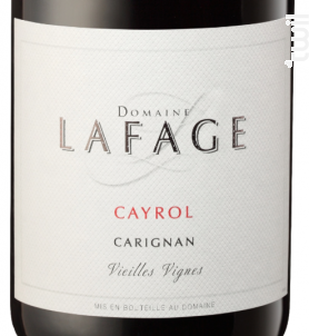 Cayrol - Domaine Lafage - 2023 - Rouge