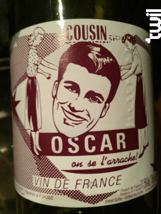Cousin Oscar on se l'arrache - Domaine Rimbert - 2017 - Rouge