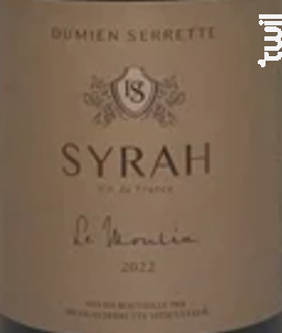 Le Moulin - DUMIEN SERRETTE - 2021 - Rouge