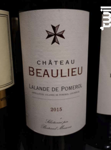 Château Beaulieu - Château Beaulieu - 2015 - Rouge
