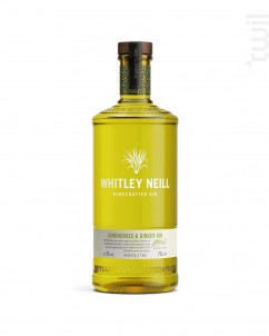 Whitley Neill Lemongrass & Ginger Gin - Whitley Neill - No vintage - 