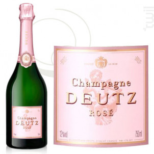 Brut Rosé - Champagne Deutz - No vintage - Effervescent
