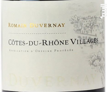 Côtes-du-Rhône-Villages - Romain Duvernay - 2021 - Blanc