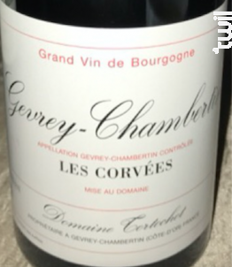 GEVREY CHAMBERTIN Les Corvées - DOMAINE TORTOCHOT - 2021 - Rouge