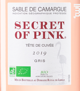 Secret of Pink - Domaine Royal de Jarras - 2019 - Rosé