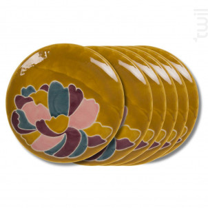 Assiette À Dessert Paula 20 Cm lot De 6 - Amadeus -  - 