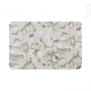 Set De Table Magnolias Rectangulaire Vert 44.5x33 Cm lot De 2 - table passion -  - 