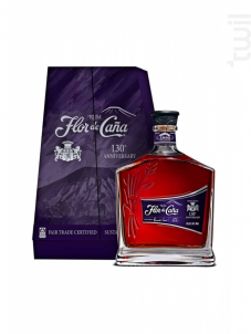 Flor De Cana 20 Ans 130th Anniversary - Flor De Cana Rum - No vintage - 