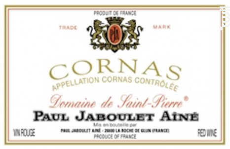 Domaine de Saint-Pierre - Paul Jaboulet Aîné - 2017 - Rouge