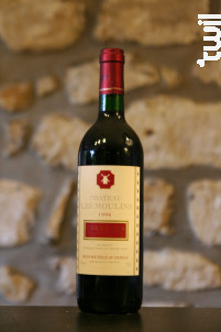 Chateau Les Moulins - Château Les Moulins - Gaec Travanut - 1996 - Rouge