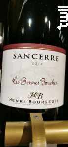 Les Bonnes Bouches - Henri Bourgeois - 2012 - Rouge