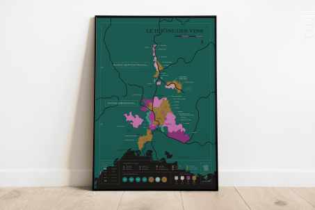 Carte Des Vins À Gratter - Rhône - 1020 Dégustations -  - 