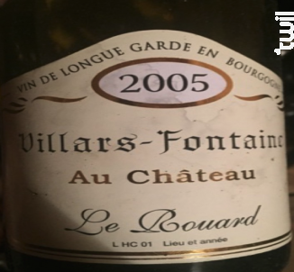 Le Rouard - Château Villars-Fontaine - 2004 - Blanc