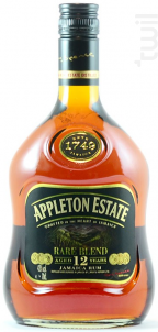 Rhum Appleton Estate Rare Blend 12 Ans - Appleton Estate - No vintage - 