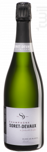 Cuvée Blanc de Blancs - Champagne Soret-Devaux - No vintage - Effervescent