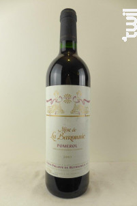 Baron Philippe De Rothschild - mise de la baronnie - 2003 - Rouge