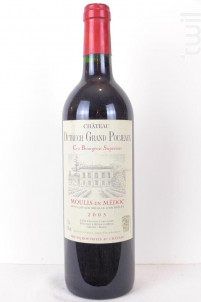Cru Bourgeois Supérieur - Château Dutruch Grand Poujeaux - 2003 - Rouge