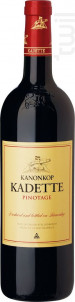 Kadette - Pinotage - KANONKOP - No vintage - Rouge