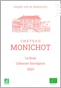 Le Rose - Château Monichot - 2023 - Rosé