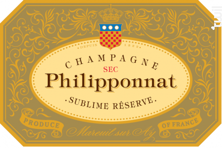 Sublime Réserve Sec Millésimé - Champagne Philipponnat - 2008 - Effervescent