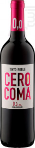 Cero Coma Tinto - Vicente Gandia - No vintage - Rouge