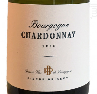 Bourgogne chardonnay - Maison Pierre Brisset - 2016 - Blanc