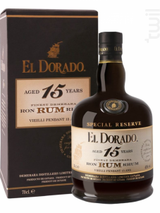 Rum El Dorado 15 Ans - El Dorado - No vintage - 