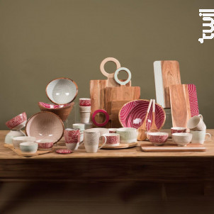 Service Apéritif Et Ses 4 Bols Positive - Amadeus -  - 