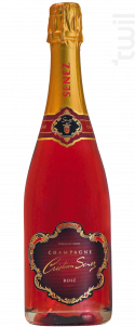 Rosé de saignée - Champagne Cristian Senez - No vintage - Effervescent