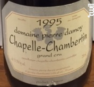 Chapelle chambertin - Pierre Damoy - 1978 - Rouge