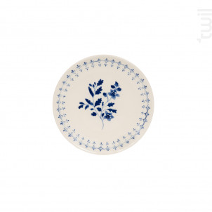 Assiette À Dessert Appoline Bleue 21 Cm lot De 6 - table passion -  - 