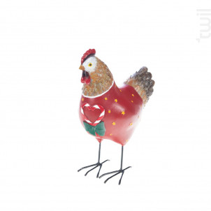 Poule Alice Pull Noël - Amadeus -  - 