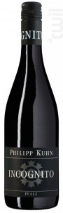 Incognito - Rotweincuvée Pfalz Qba Trocken - Philipp Kuhn - No vintage - Rouge
