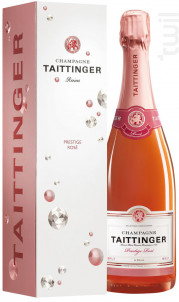 Brut Prestige Rosé In Diamond - Champagne Taittinger - No vintage - Effervescent