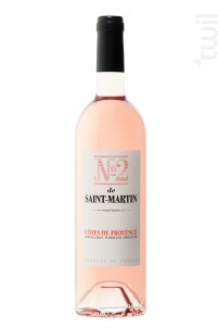 Cuvée N°2 AOP Côtes de Provence - Château de Saint-Martin - 2020 - Rosé
