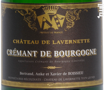 Crémant de Bourgogne - Château de Lavernette - No vintage - Effervescent