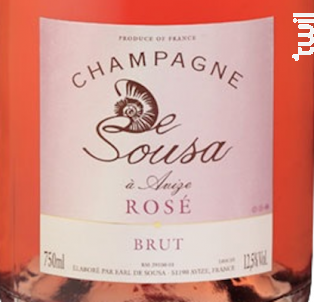 Rosé Brut - Champagne de Sousa - No vintage - Effervescent